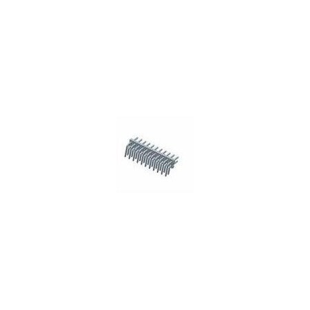 Fci Board Connector, 6 Contact(S), 2 Row(S), Male, Right Angle, 0.079 Inch Pitch, Solder Terminal,  98423-G61-03LF